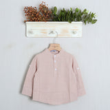 Camicia Lino Collo Coreano
