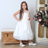 Vestito Cerimoniale Con Tulle