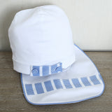 Set Cappellino+Bavettta "Sartoria dei Piccoli"