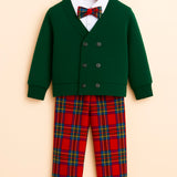 Completo Scozzese Con Pantalone