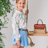 Geblümter Anzug mit Shorts