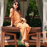 Geblümter Anzug mit Shorts