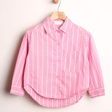 Camicia Over Rigata