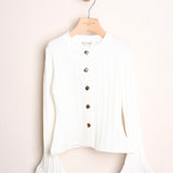 Cardigan Tricot A Trecce