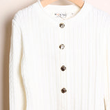 Cardigan Tricot A Trecce