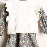 Completo Con Vestito e Gilet