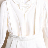Completo Cerimoniale con Cardigan, Camicia, Bermuda e Papillon