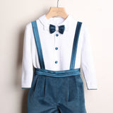 Completo Cerimoniale con Cardigan, Camicia, Bermuda e Papillon