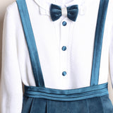 Completo Cerimoniale con Cardigan, Camicia, Bermuda e Papillon