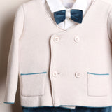Completo Cerimoniale con Giacca, Camicia, Pantalone e Papillon