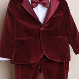 Completo Cerimoniale con Giacca, Camicia, Pantalone e Papillon
