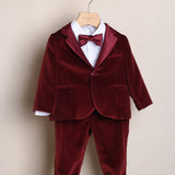 Completo Cerimoniale con Giacca, Camicia, Pantalone e Papillon