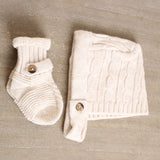 Completo Pagliaccetto con Scarpine e Cuffietta