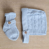 Completo Pagliaccetto con Scarpine e Cuffietta