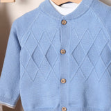 Coordinato Con Cardigan, Pantalone E Maglia