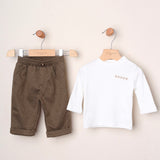 Coordinato Con Cardigan, Pantalone E Maglia