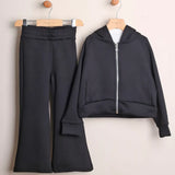 Coordinato Con Felpa+Pantalone+Shirt Manica Lunga
