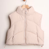 Bomber Imbottito Collo Alto