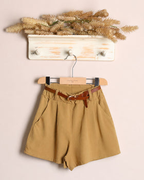 Short In Lino(Cintura Inclusa)