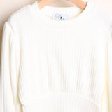 Maglia Costine Manica Sbuffo "Tea Studio"