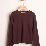 Maglia A Costine Manica Lunga