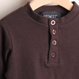 Maglia Serafino  Cropped A Costine