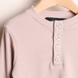 Maglia Serafino  Cropped A Costine