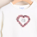 Maglia Girocollo Con Applicazione