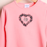 Maglia Girocollo Con Applicazione