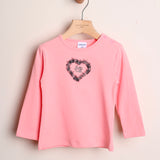 Maglia Girocollo Con Applicazione