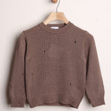 Maglioncino Tricot Con Rotture "Tea Studio"