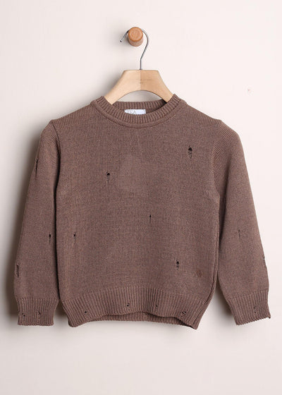 Maglioncino Tricot Con Rotture