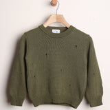 Maglioncino Tricot Con Rotture "Tea Studio"