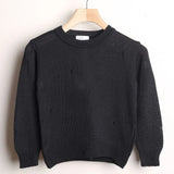 Maglioncino Tricot Con Rotture
