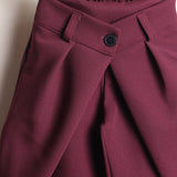Zweifarbiges Kirschkleid 