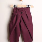 Zweifarbiges Kirschkleid 