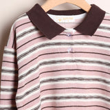 Polo In Maglia Manica Lunga
