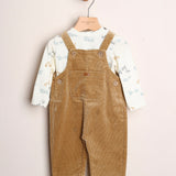 Salopette A Costine Con Maglia